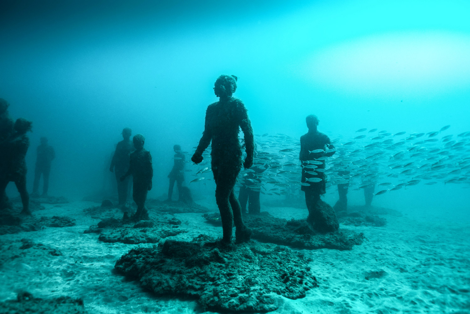 Onderwater kunst: interview met Jason deCaires Taylor