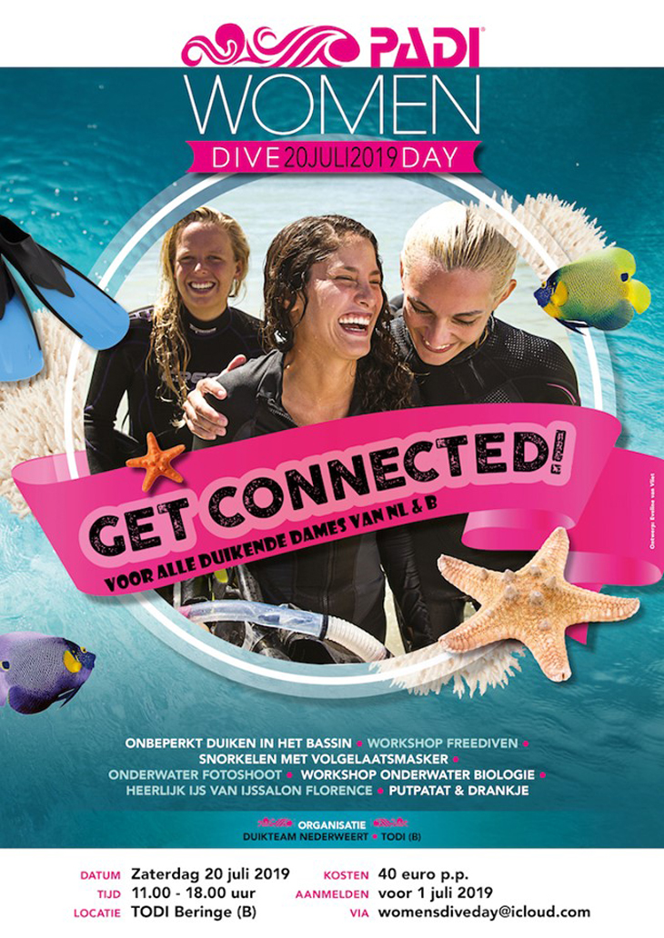 PADI Women’s Dive Day komt er weer aan! Duiken Magazine
