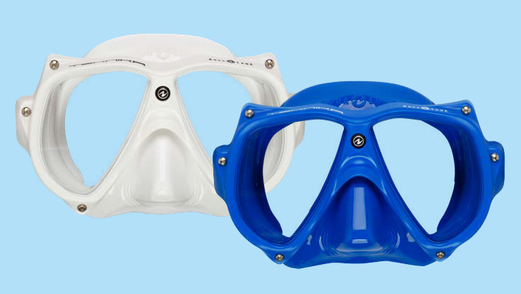 Aqua Lung Teknika masker, weg met storend zijlicht