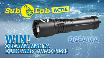 Win een OCEAMA MANTA Duiklamp